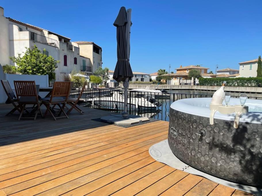 Vila Marina 120M²/8 Pers/ Terrasse 100M²/ Appontement Aigues-Mortes Exteriér fotografie