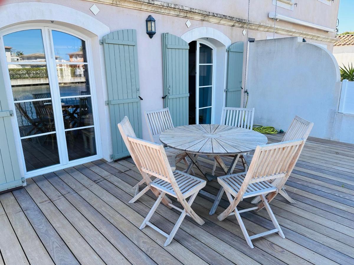 Vila Marina 120M²/8 Pers/ Terrasse 100M²/ Appontement Aigues-Mortes Exteriér fotografie