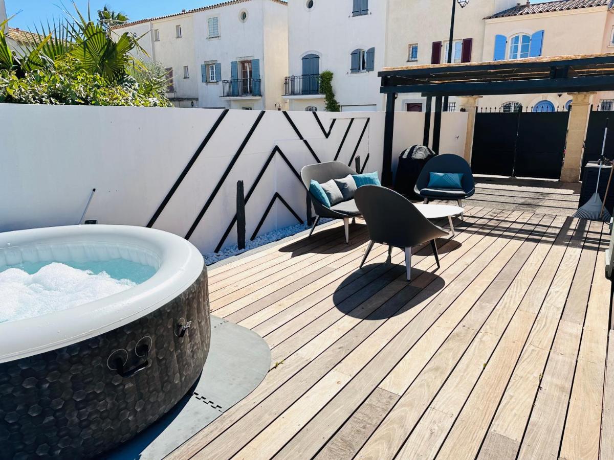 Vila Marina 120M²/8 Pers/ Terrasse 100M²/ Appontement Aigues-Mortes Exteriér fotografie
