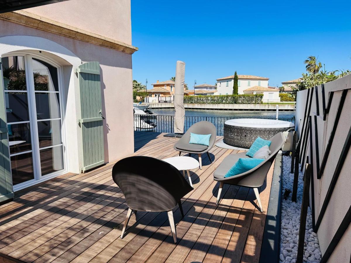 Vila Marina 120M²/8 Pers/ Terrasse 100M²/ Appontement Aigues-Mortes Exteriér fotografie